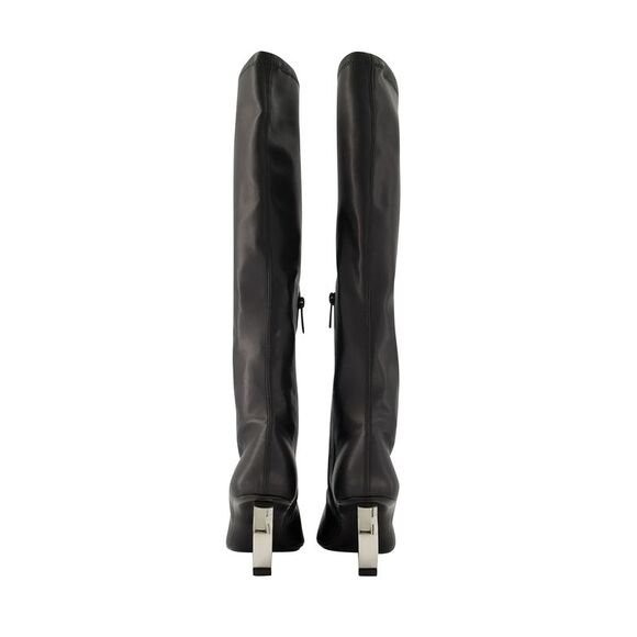 Circle Boots - Courreges - Synthetic Leather - Black - Picture 3 of 3